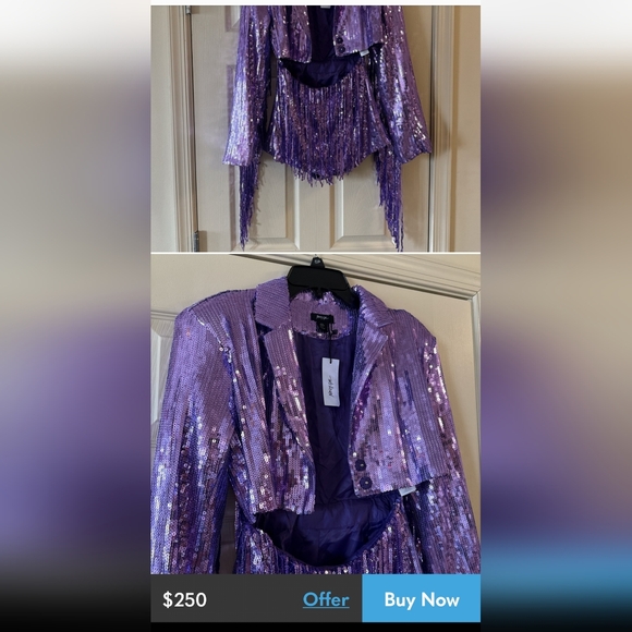 Stunning Sequined Suit - Picture 10 of 10